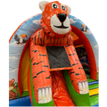 Tigre gonflable Toboggan